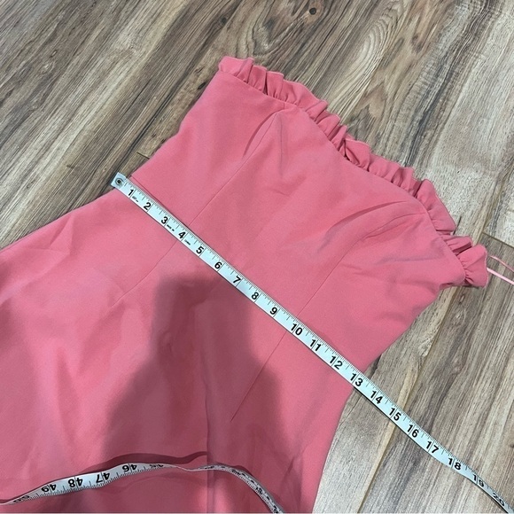 NWT FRENCH CONNECTION Whisper Ruffle-Trim Sweetheart Dress - Picture 8 of 13